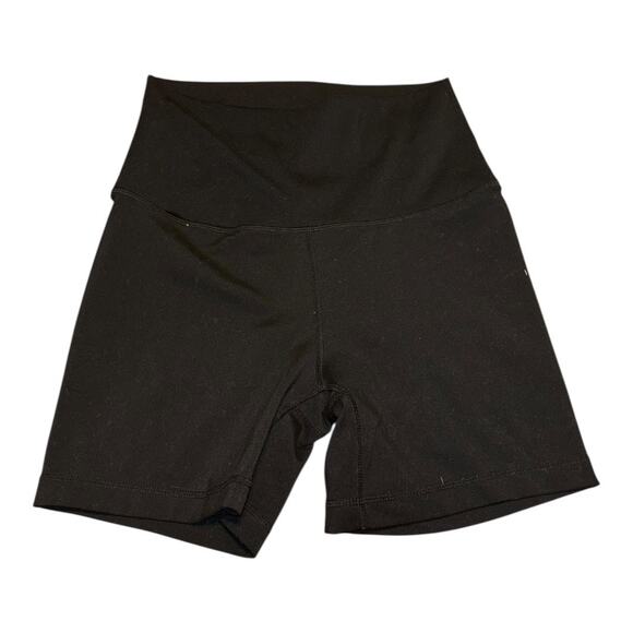 Yogalicious Lux Black Biker Athletic Shorts Size M - Picture 1 of 3